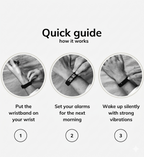 Hush® 100% Silent Wake Band