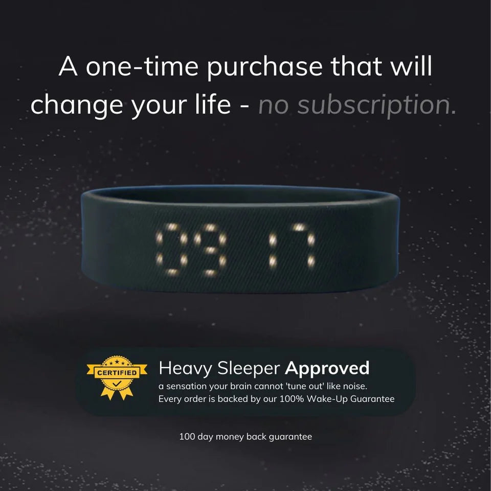 Hush® 100% Silent Wake Band